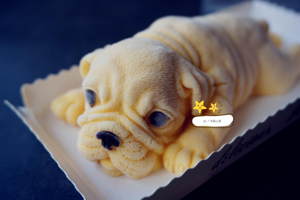 基础也可以做出火爆朋友圈的3D沙皮狗蛋糕,步