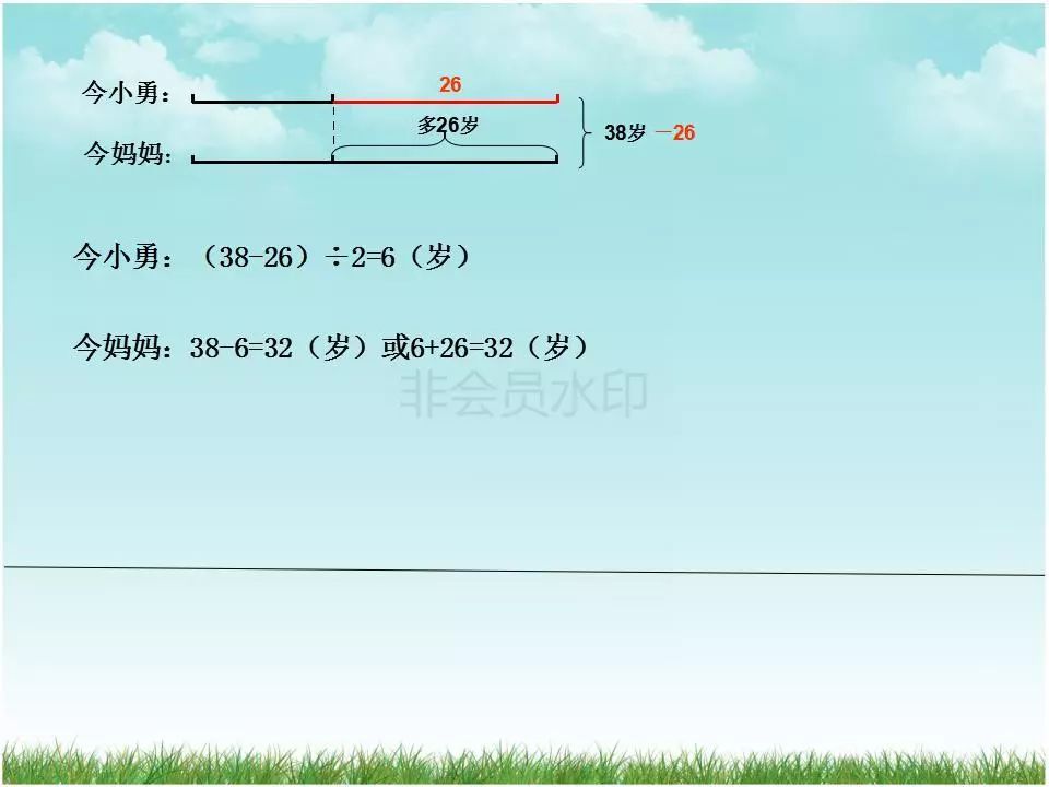 知识拓展:四年级趣味数学和差问题