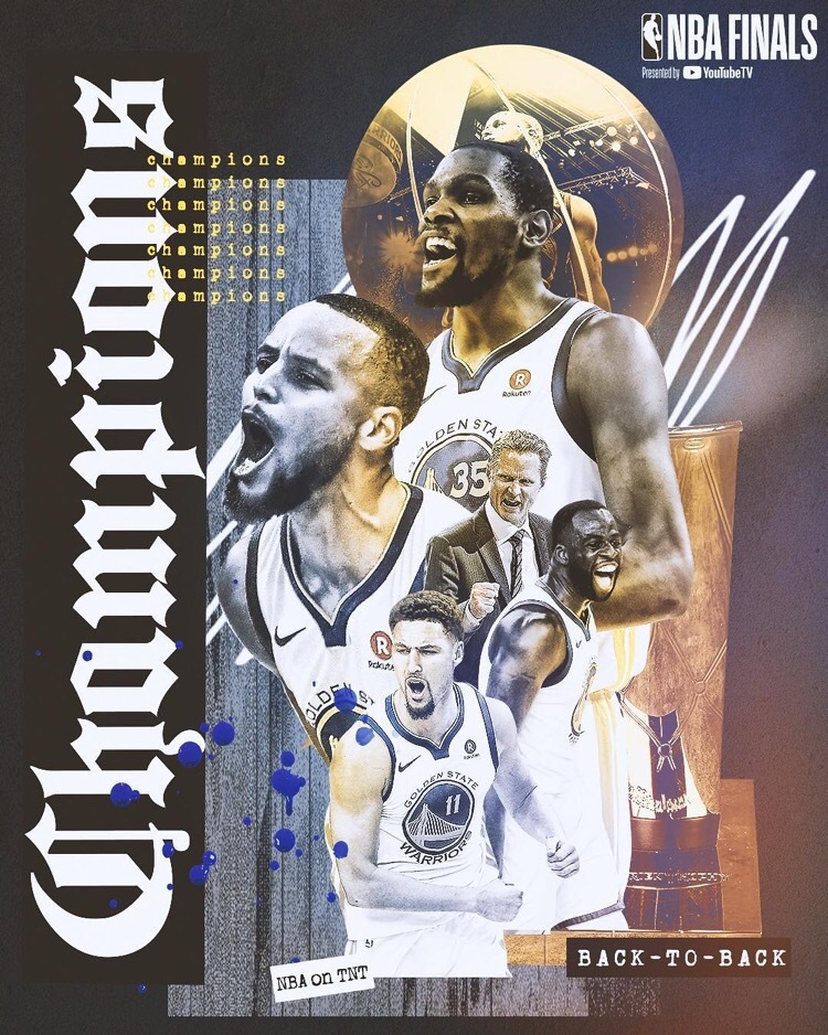 恭喜勇士!2018年NBA总冠军!