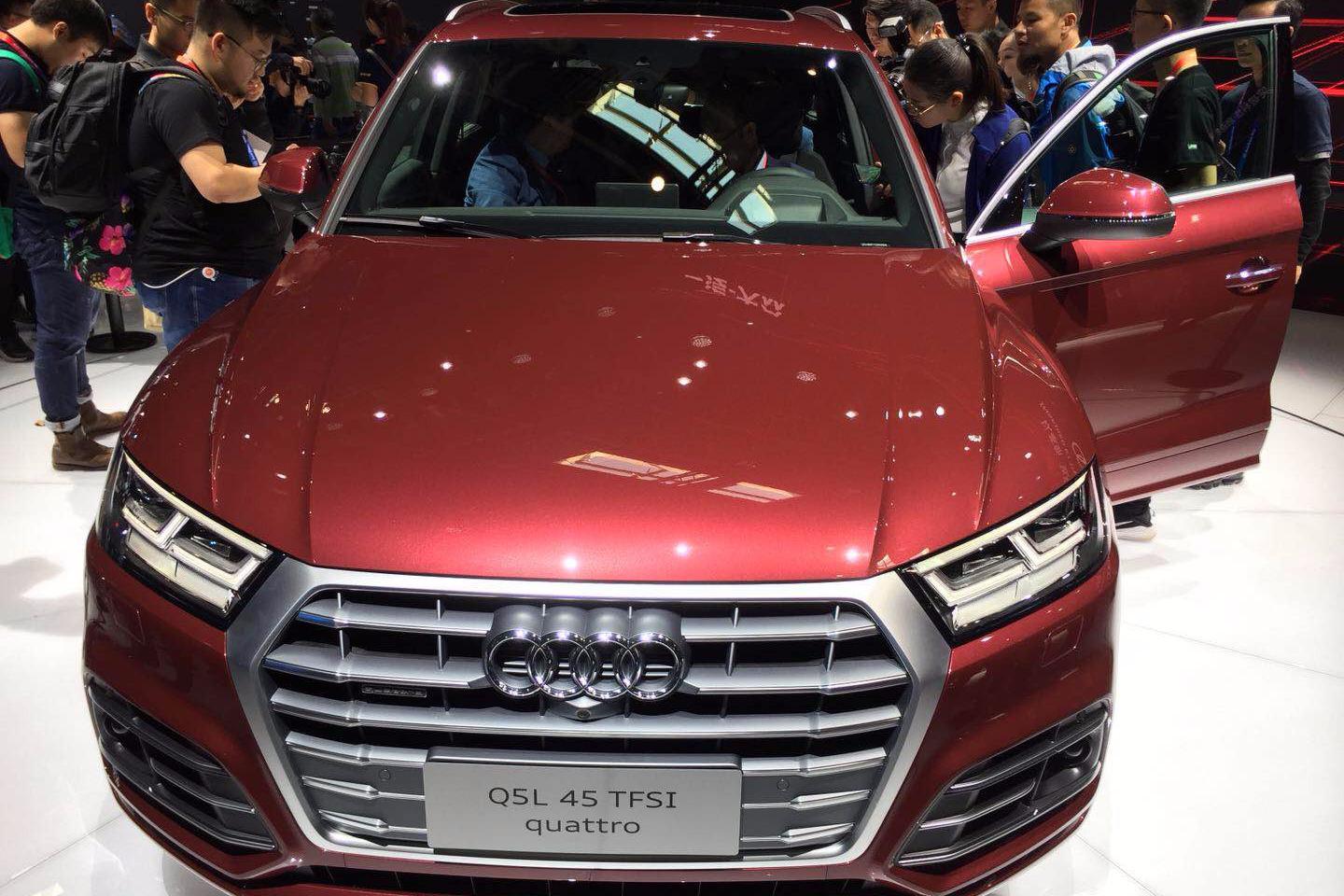 奥迪Q5L是本届北京车展关注度较高的车型之一