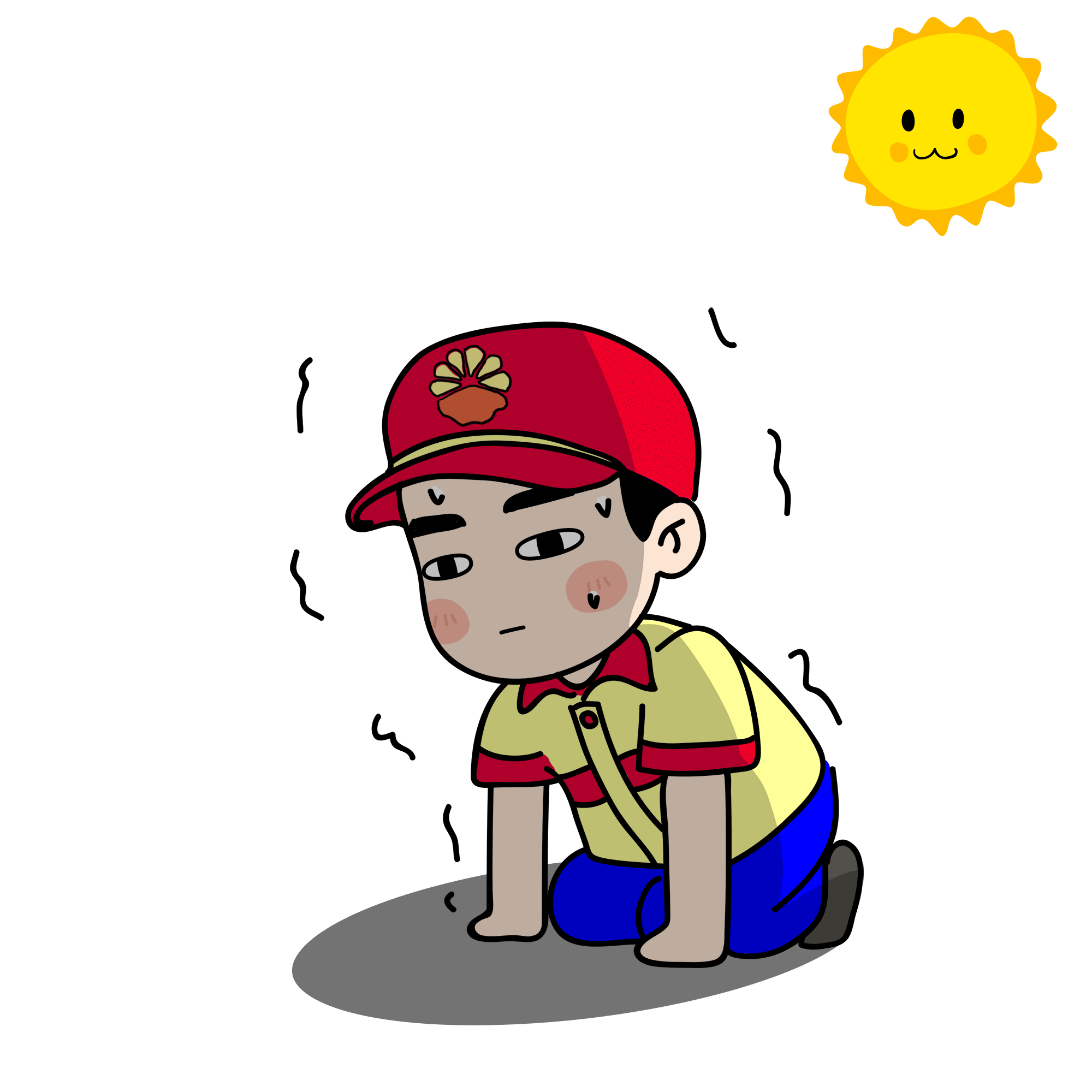 让你意想不到的是----就在这样热的