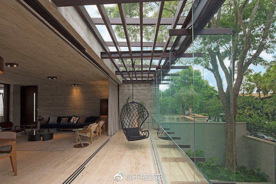 巴西特点的景观+现代主义的建筑