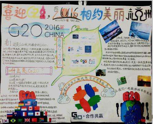 旅游手抄报图片简单又漂亮!