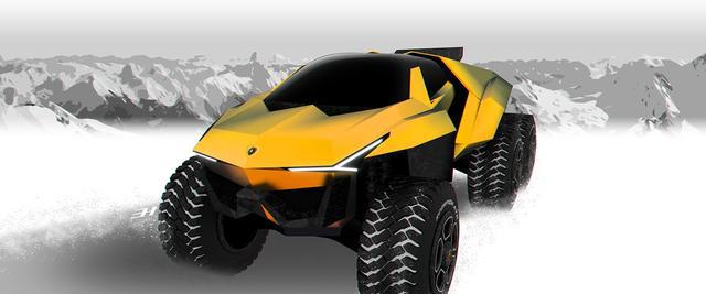 兰博基尼紧跟全新路卫士，曝光Raton设计图