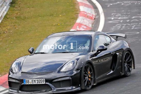 动力源自911 保时捷718 Cayman GT4谍照