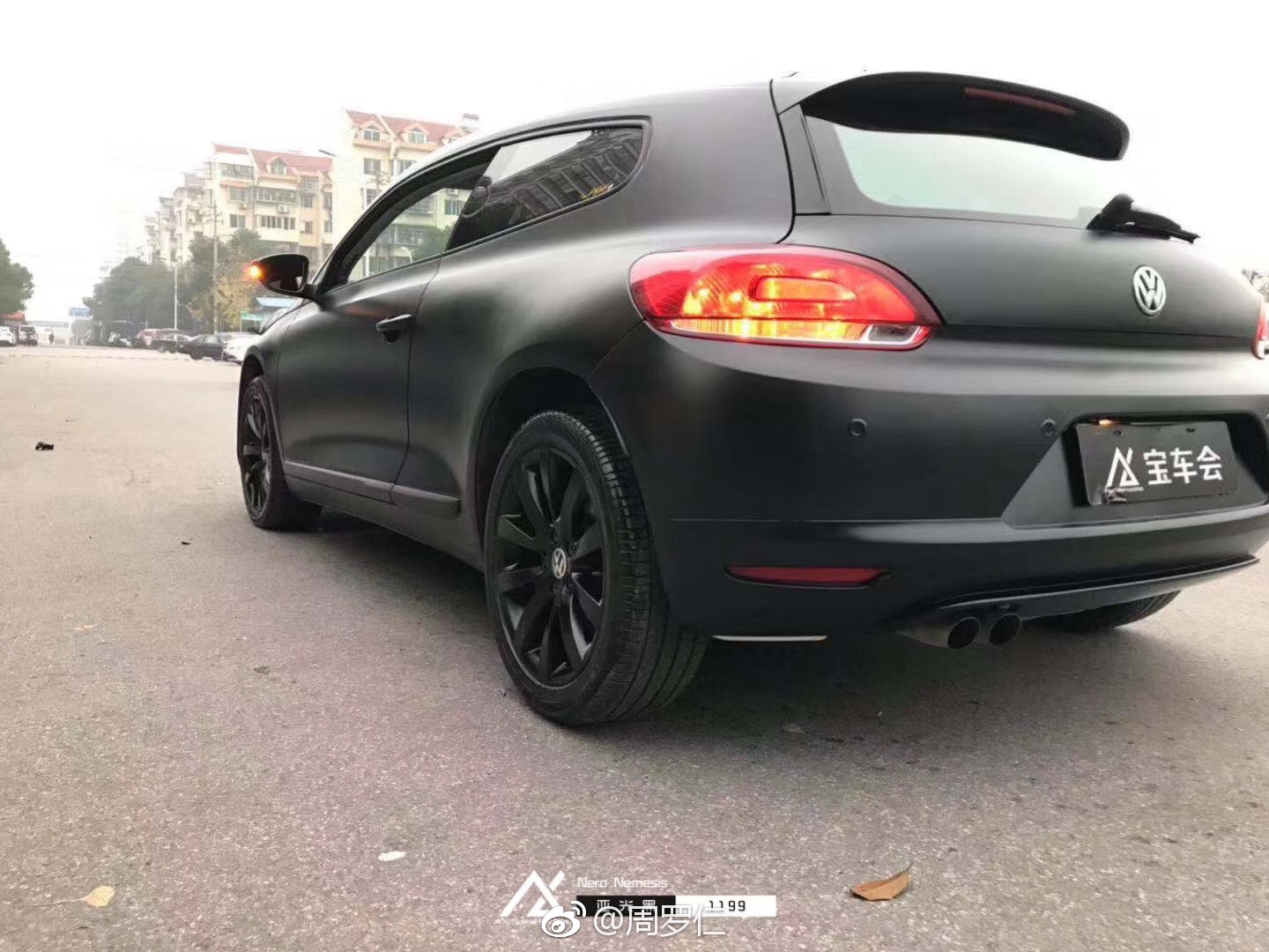 AX高端色彩保护膜大众尚酷|AX-亚光黑延续黑武士经典AX为色彩