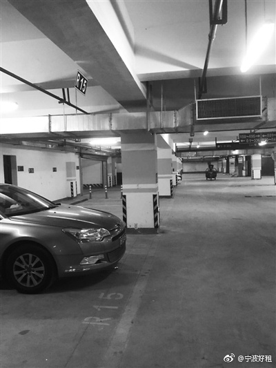 临时停车位一年7200 宁波逸家园小区停车收费