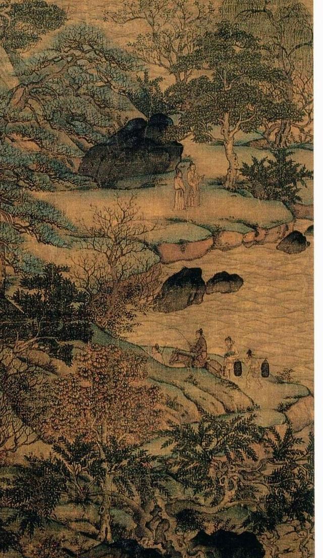 江帆楼阁图 局部