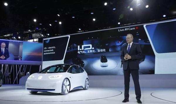 大众推百万销量计划 打响电动车头把交椅争夺战