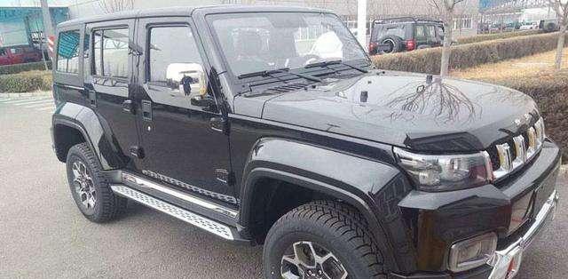 新款北汽BJ40L到店，外观霸气内饰奢华，这颜值还买什么牧马人