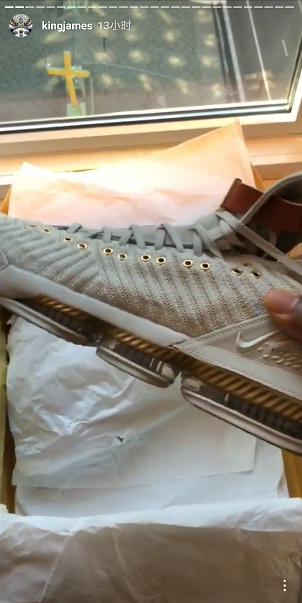 勒布朗·詹姆斯在个人Instagram上晒出自己的