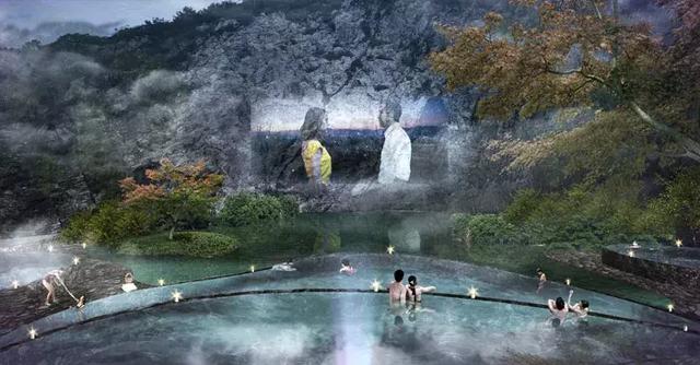 城市双修案例--南京汤山废旧矿坑温泉生态公园