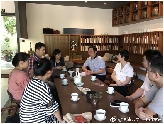 湖州市委统战部调研莫干山镇民宿行业新的社会