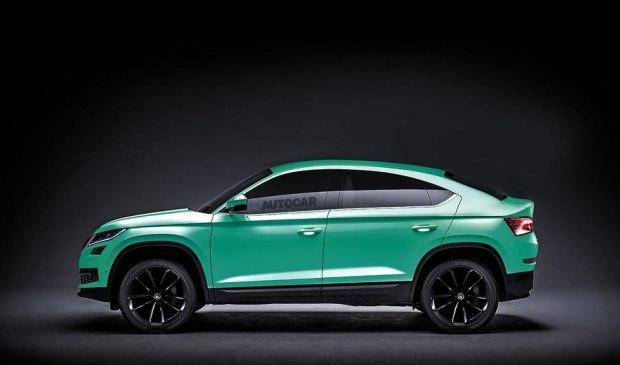 或为全球战略车型 曝柯迪亚克GT假想图