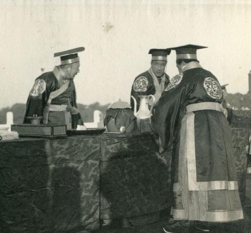 美国人实拍照:中国历史上最后一次祭天大典,袁