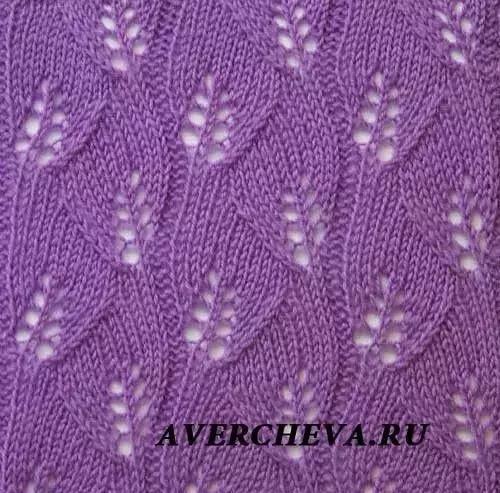 棒针编织镂空花样大全，织出独一无二的毛衣就靠它了!(附图解)