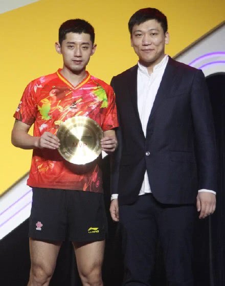 张继科收获赛事mvp 感言:你给我希望,不让你失望
