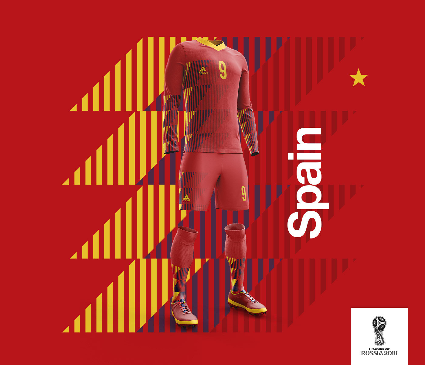 2018俄罗斯世界杯各国球队球衣概念设计(一)