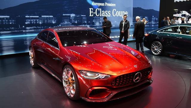 奔驰全新四门四座掀背轿跑, 混合动力, 3秒破百, 预计明年上市!