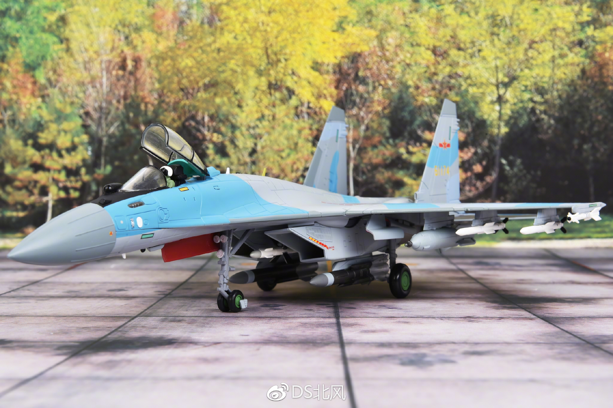 南天门守护神--中国空军苏-35战机合金成品模
