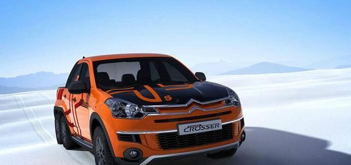 雪铁龙C5拆掉后车厢, 变成超强的法系浪漫皮卡