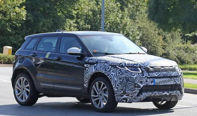 搭插电混动系统 全新一代路虎揽胜极光谍照