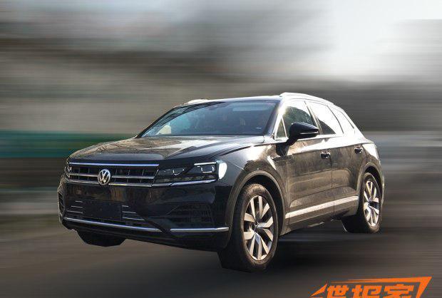 硬汉风格 曝大众全新一代途锐最新谍照