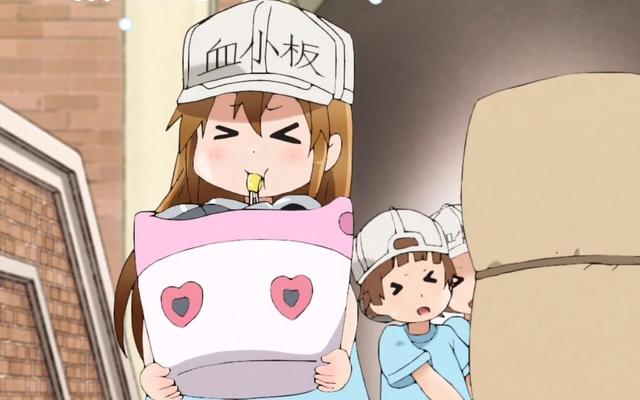 当火影忍者遇上工作细胞,第七班变成血小板,这鸣人也太可爱了