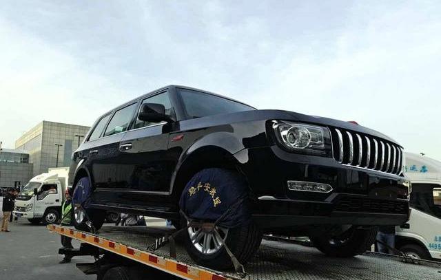 红旗最强车终于露面，前脸9条龙，轮毂8条龙，这才是真正的中国车