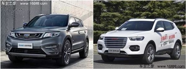 ​销量前5名的SUV，除了H6/博越，其它三款不！推！荐！