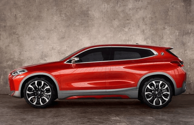 宝马X2量产版车型外观曝光, 保留大部分概念车的元素