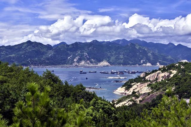 军港渔城--福建风光三都澳,斗姆岛