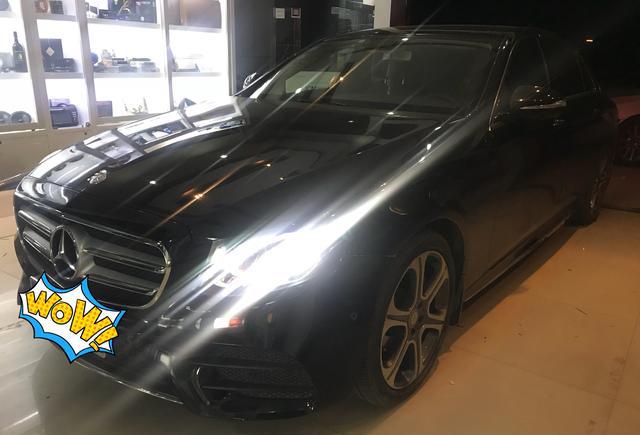 南昌汽车音响改装之-奔驰E300L完美演绎