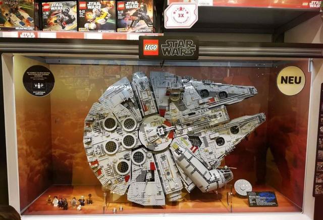 乐高新版千年隼(75192)各地展示实物一览