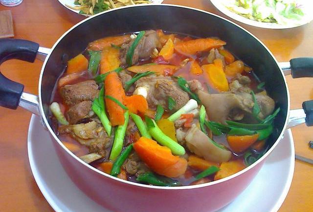 羊肉炖胡萝卜