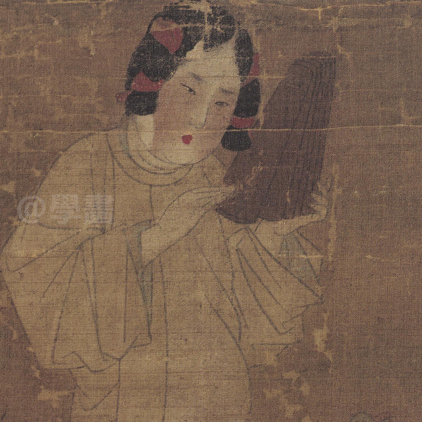 中国十大传世名画“唐宫仕女图”之《宫乐图》佚名