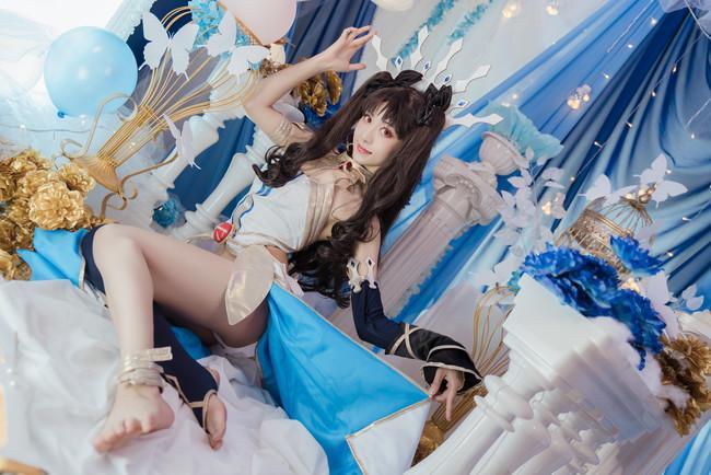 【美女COS】伊斯塔尔远坂凛伊斯塔凛 来自女神的爱