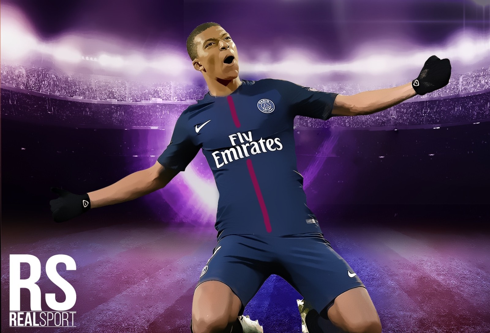 2018世界杯新人王:姆巴佩高清壁纸