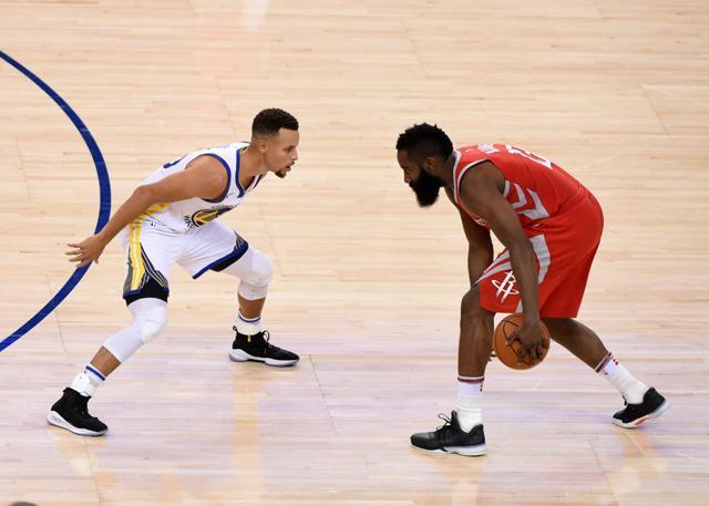 NBA西决勇士vs火箭,谁能晋级总决赛?哈登、库