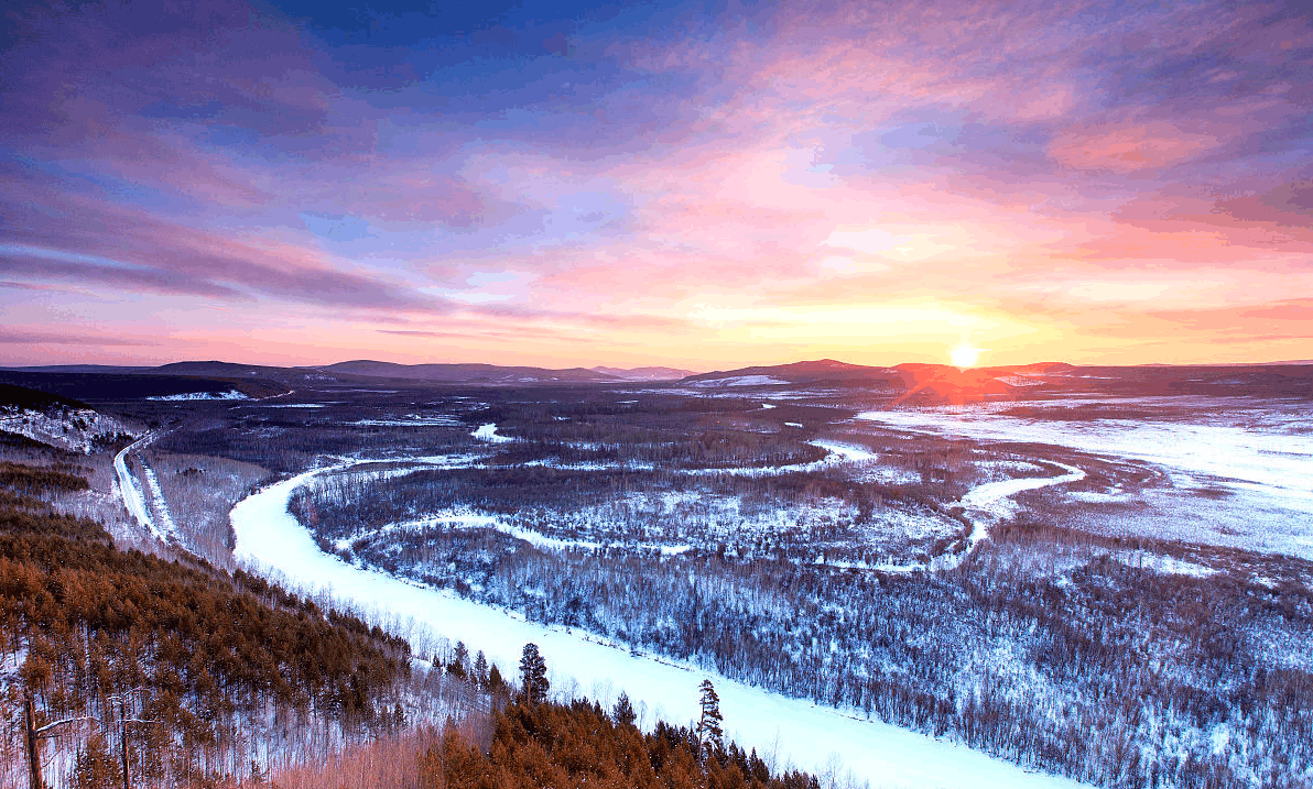 寒冬纵游, 带你领略冰雪之间大兴安岭的绝美风光