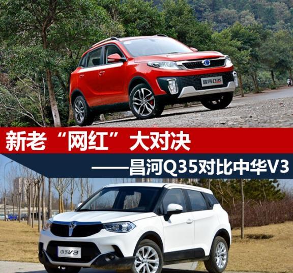 昌河Q35对比中华V3：新老“网红”大对决
