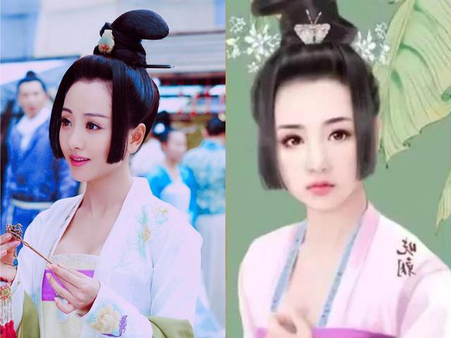 8位女星的 古装画像 刘涛 杨幂画像都失败 林心如的最逼真