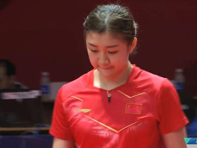 霸气!陈梦横扫韩国进决赛后发声:以我的实力对