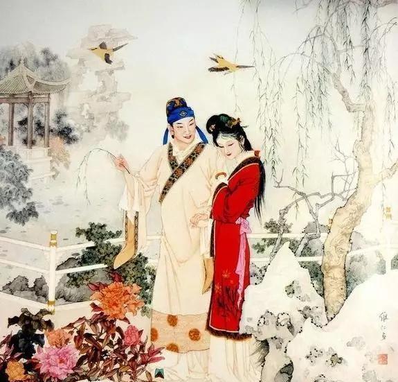 他写完侯门一入深如海, 从此萧郎是路人