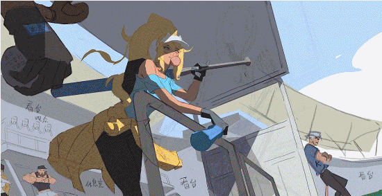 动漫 卡通 漫画 头像 550_283 gif 动态图 动图