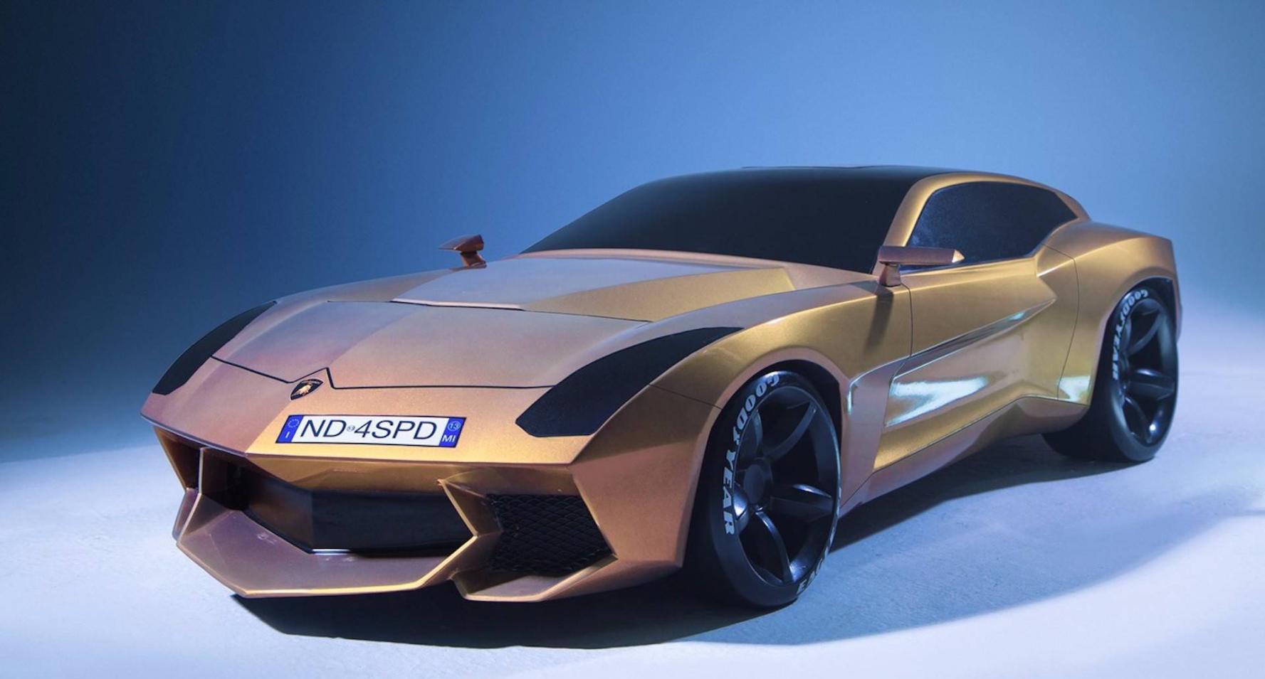 兰博基尼射击制动概念, 值得你所有的钱!