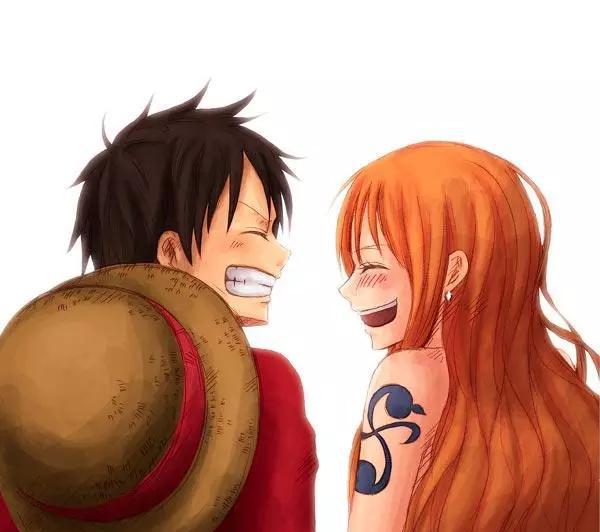 海贼王, 娜美与路飞同人鉴赏, 娜美满满幸福