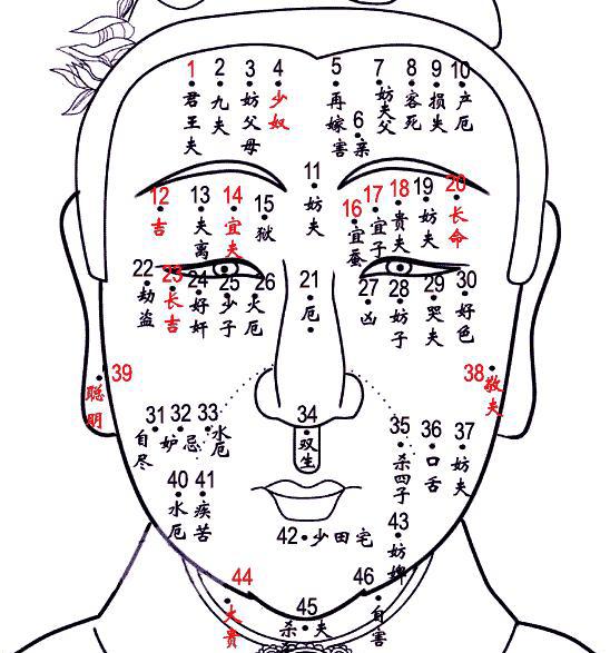女人面部痣相精解:痣对女人的一生会有哪些影