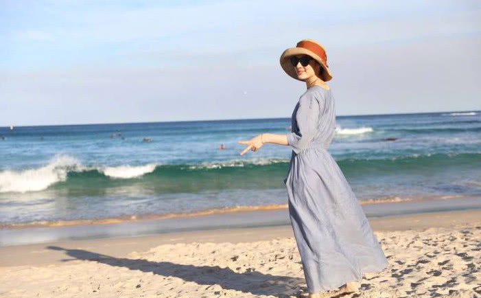 孙俪时隔八年重游悉尼境遇不同，发文感慨孩子给她的生活带来色彩