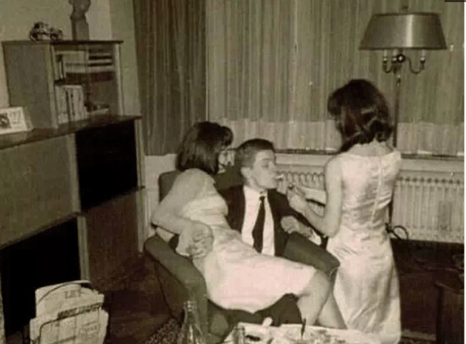 12张罕见的历史老照片:随性的美国未成年人,拍摄于六七十年代.